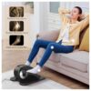 Under Desk Elliptical Electric Foot Pedal Exerciser Fully Assembled Seated Elliptical Compact Portable Elliptical Machine Trainer with Control Mini Elliptical Leg Exerciser for Home - Image 5