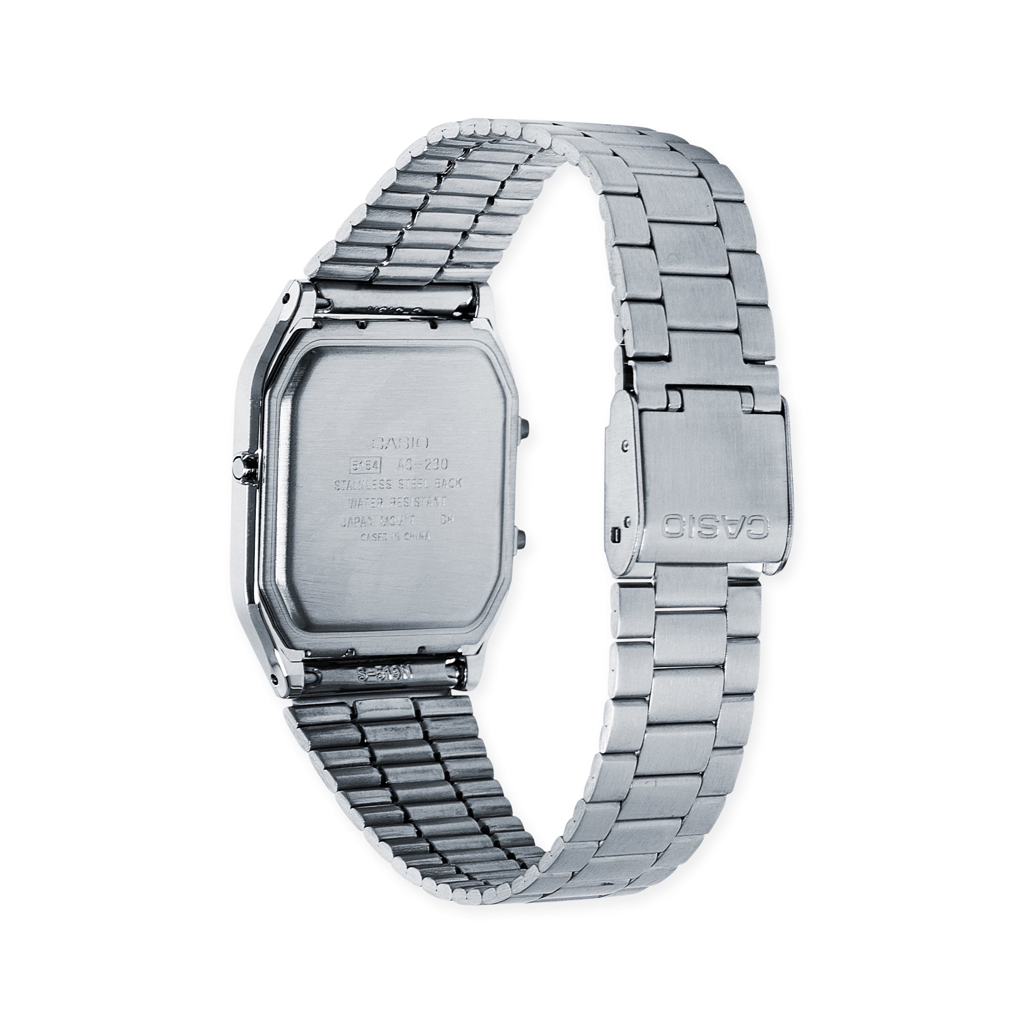 Casio AQ230 Analog Digital Watch - Silver - Image 7