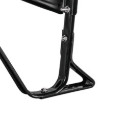 Alternative view of 10 cu ft Poly Wheelbarrow with Dual 16′′ Pneumatic Tires and Hardwood Handles