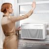 U-Shaped Inverter Window Air Conditioner 12,000BTU with Open Window Flexibility, Robust Installation,Extreme Quiet, 35% Energy Saving, Smart Control, Alexa, Remote, Bracket Included (Renewed) - Image 6