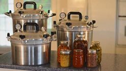Alternative view of All American 930 Canner Pressure Cooker, 30 qt, Silver