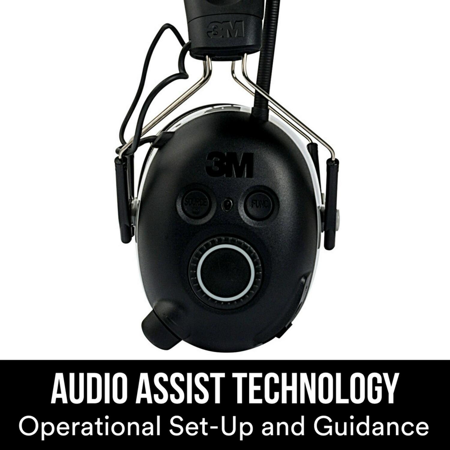 3M Worktunes Connect. AM/FM Hearing Protector. Bluetooth Technology - Image 6