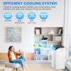 Portable Air Conditioners with Remote Control, 3-in-1 Free Standing Cooling AC Unit with Fan & Dehumidifier, Cools Room up to 700 sq.ft, Smart/Sleep Mode,3 Speed,Auto Swing,24H Timer - Image 21