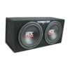 MTX TNE212D 12" Subwoofer (2 Pack) + Monoblock Amplifier (2 Pack) + Amp Wire Kit - Image 2