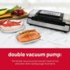 Nesco Deluxe Food VS-12 Vacuum Sealer 130 Watts Kit Bags & Viewing Lid - Image 3