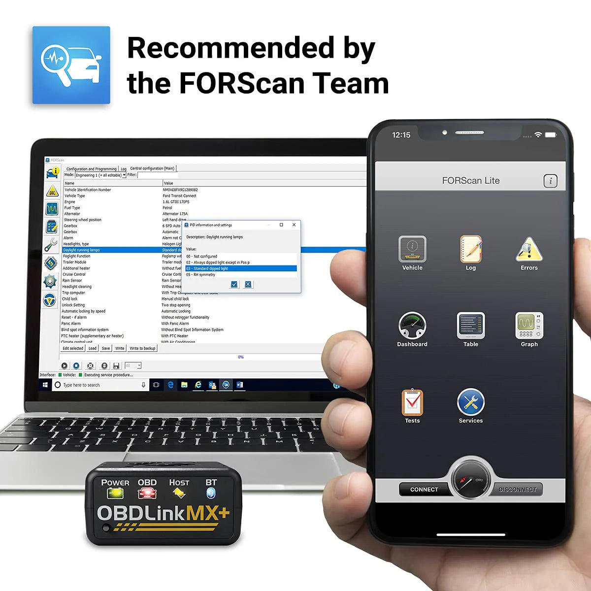 OBDLink Bluetooth Scanner for iPhone Android and Windows - Image 4