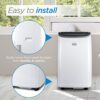 8,000 BTU Portable Air Conditioner up to 350 Sq.ft with Remote Control - Image 3