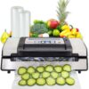 Nesco Deluxe Food VS-12 Vacuum Sealer 130 Watts Kit Bags & Viewing Lid - Image 2
