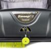 21-Inch Width Leaf & Grass Push Lawn Sweeper, Black - Image 11
