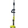 RYOBI ONE+ 18V P4500 Cordless Telescoping Power Scrubber Kit with Battery and Charger