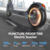 Electric Scooter - 8.5" Solid Tires, 350W Motor, Up to 19 MPH and 21-23 Miles Long-Range Portable Foldable Commuting Scooter for Adults with Double Braking System and App - Image 27