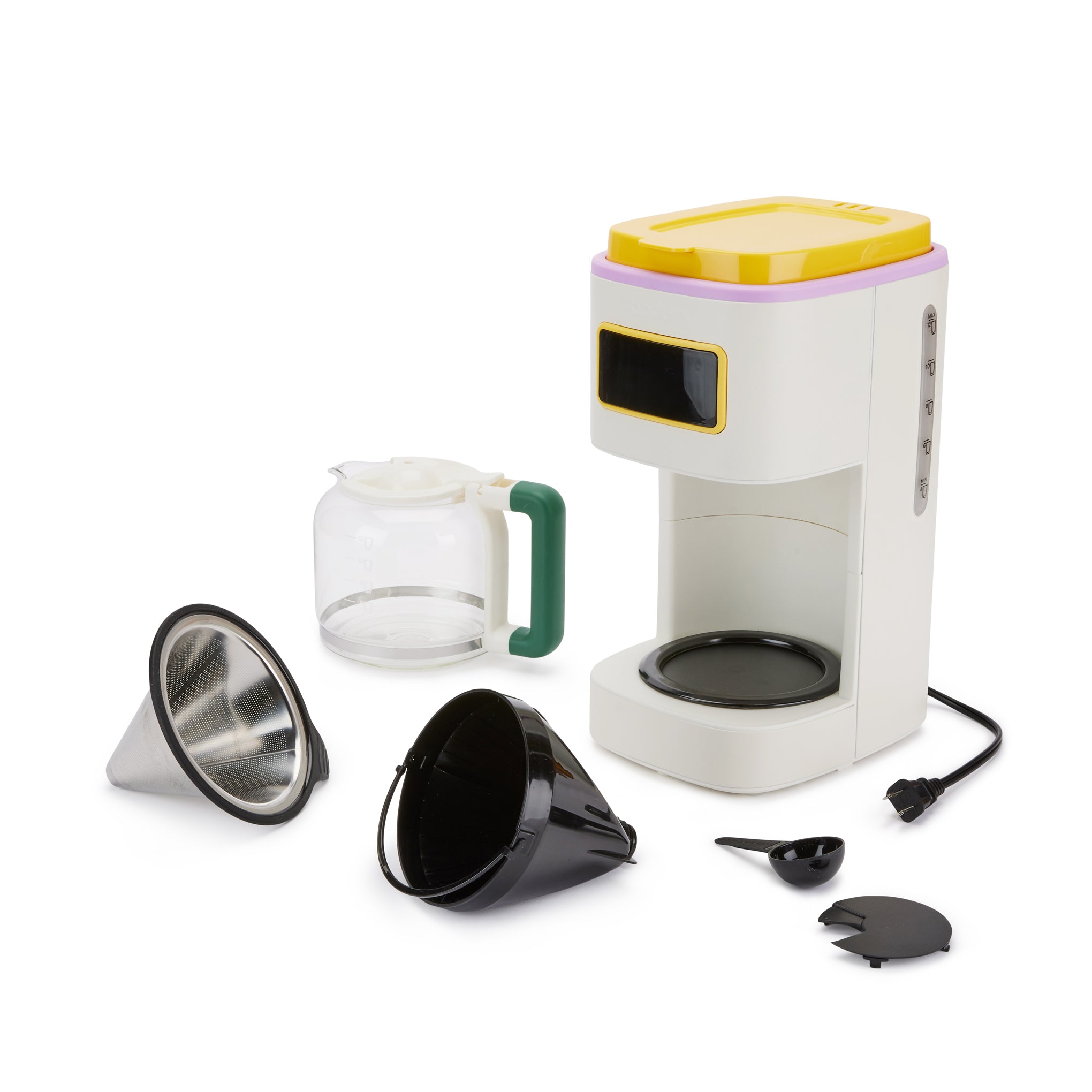 Bodum Programmable 12-Cup Coffee Maker - White/ Multi - Image 5