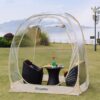 Alvantor Bubble Tent Pop Up Gazebo, 8-10 Person Igloo Dome Garden Patio Canopy Shelter - Image 30
