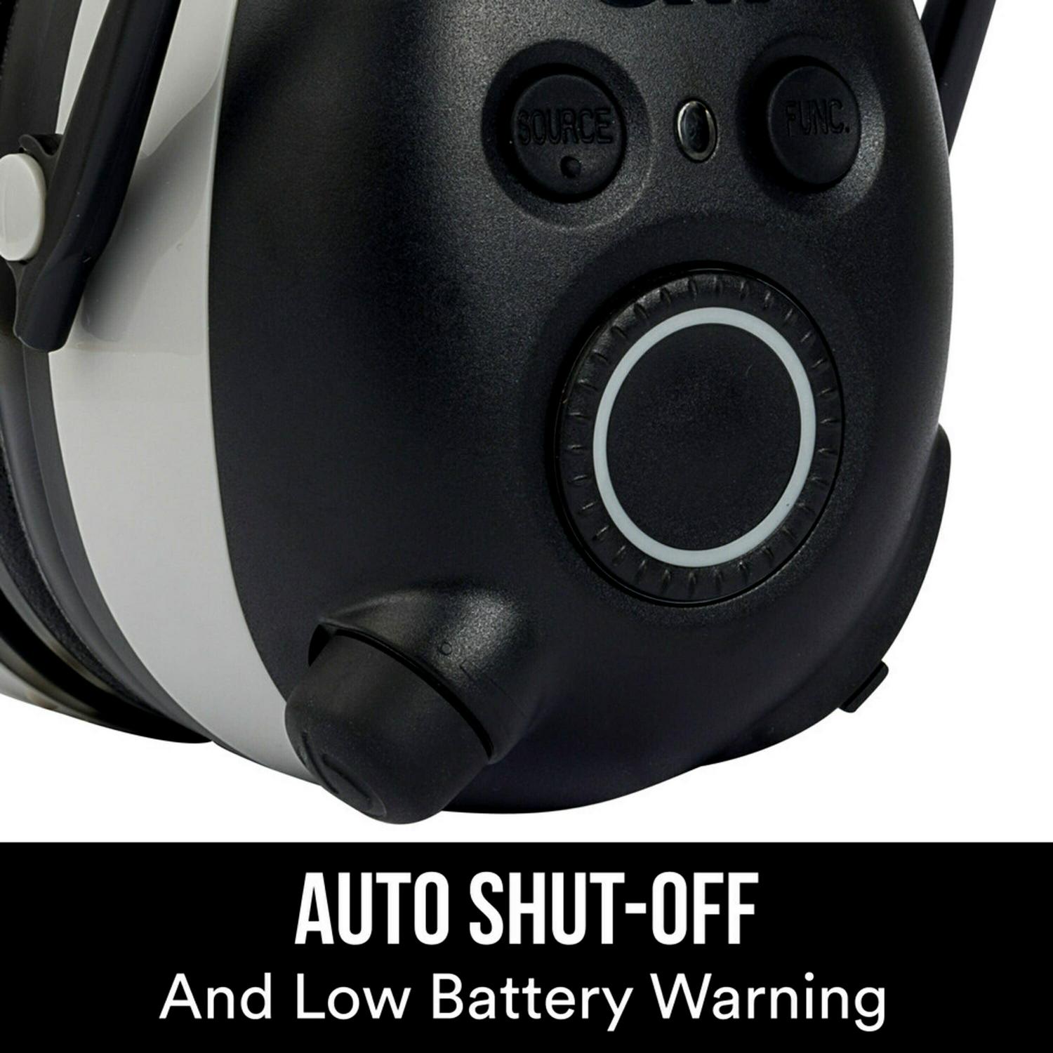 3M Worktunes Connect. AM/FM Hearing Protector. Bluetooth Technology - Image 9