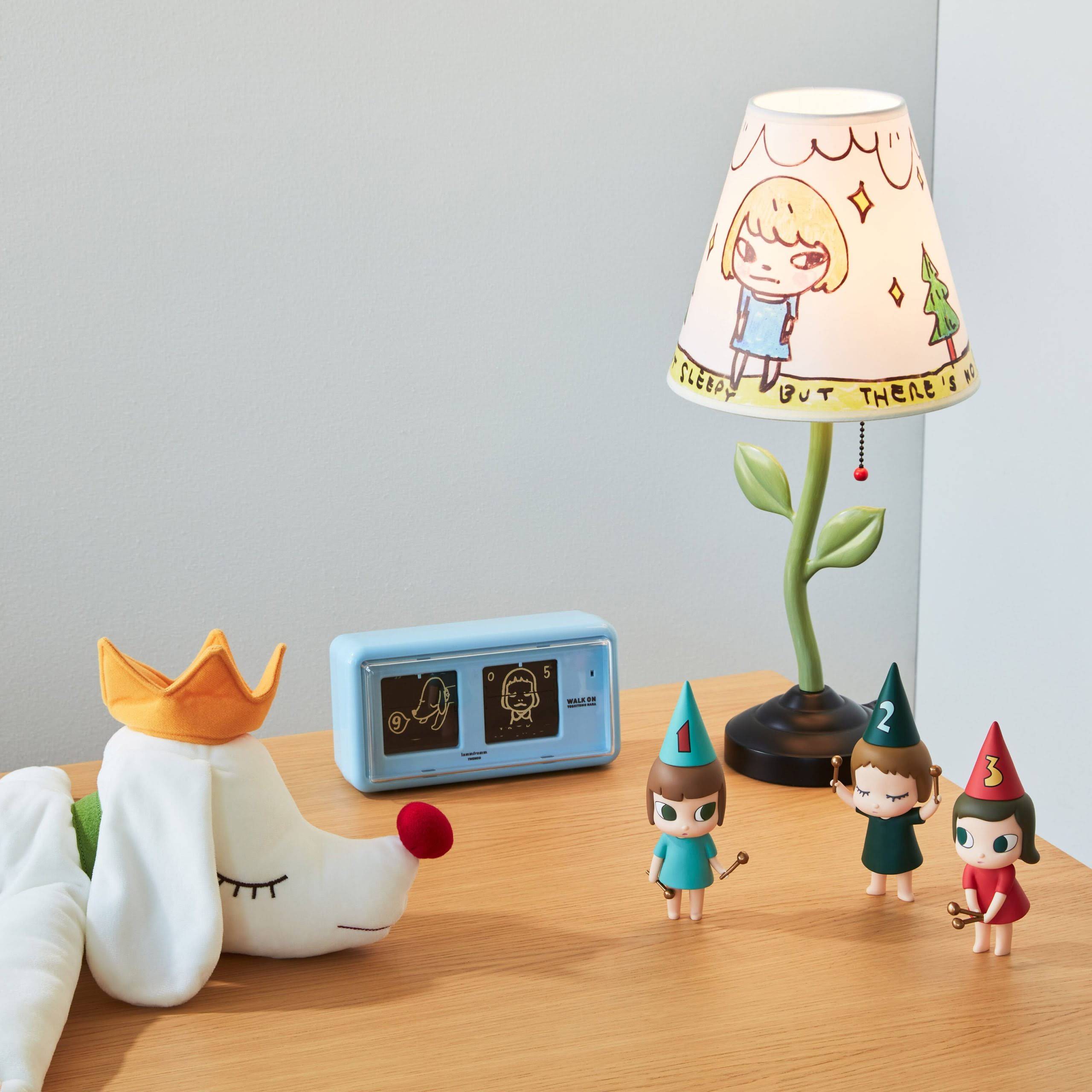 Yoshitomo Nara Walk On Flip Clock - Blue - Image 4