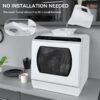 Hermitlux Countertop Dishwasher With 5-Liter Built-in Water Tank - Image 6