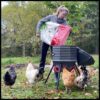 80lb Poultry Feeder, Adjustable Height, UV Stable, Weather Resistant, 8 Ports, Made in USA - Image 4