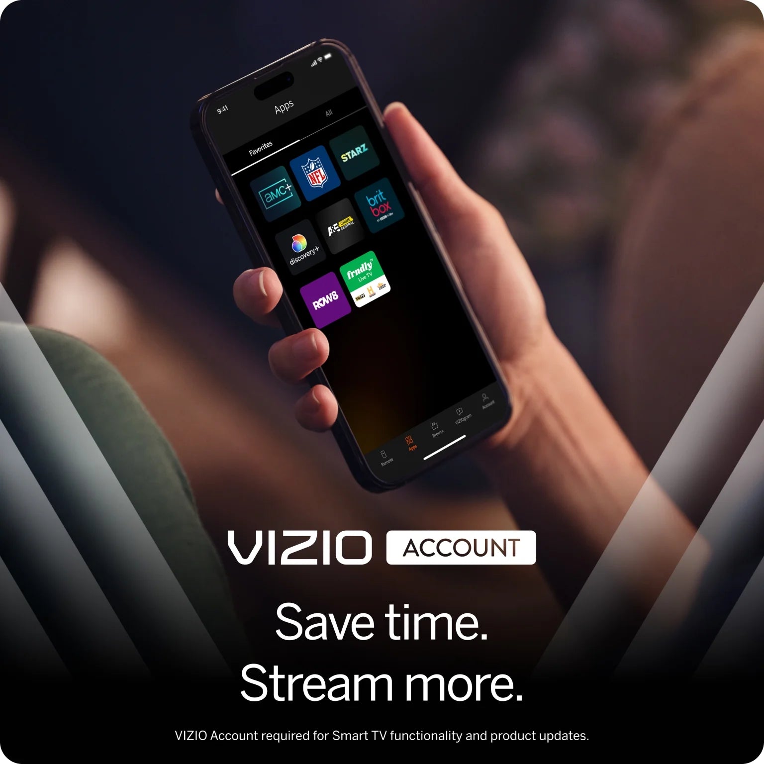 VIZIO 50" Class 4K UHD LED HDR Smart TV (V4K50M - 08) - Image 7