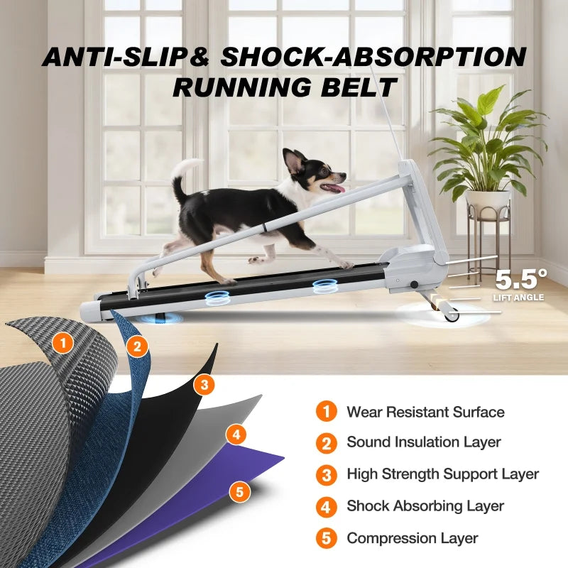 Witaxima 2025 New Quiet Smart Pet Treadmill, Adjustable Speed, Perfect for Small/Medium Dogs - Image 10