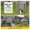 aivituvin Outdoor Cat Run : Large Cat Enclosure - Image 3