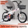 Baprem 18" Girls Bike for 5-9 Years Old Kids, Cute Kids Bike with Training Wheels, Steel Frame Sporty Children Bicycle, Pink - Image 23