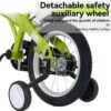 Baprem 18" Girls Bike for 5-9 Years Old Kids, Cute Kids Bike with Training Wheels, Steel Frame Sporty Children Bicycle, Pink - Image 59