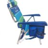 2 Backpack Beach Chairs with Storage Pouch and Towel Bar - Image 3