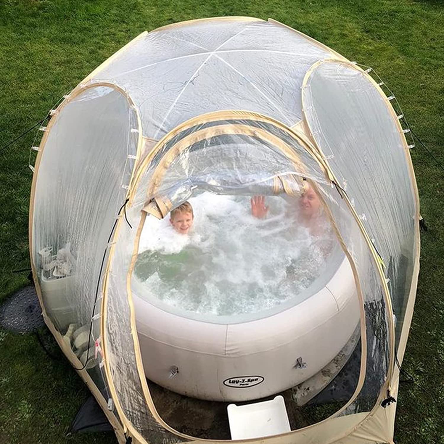 Alvantor Bubble Tent Pop Up Gazebo, 8-10 Person Igloo Dome Garden Patio Canopy Shelter - Image 4