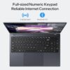 15.6-inch Windows 11 Laptop, 16GB RAM, 512GB SSD, FHD IPS Display Laptop Computer, Intel N5095 Quad Core, 2.4/5G WiFi, BT4.2 Backlit and Fingerprint, Lightweight and Portable - Image 6