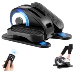 Alternative view of Under Desk Elliptical Electric Foot Pedal Exerciser Fully Assembled Seated Elliptical Compact Portable Elliptical Machine Trainer with Control Mini Elliptical Leg Exerciser for Home