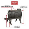 Logwood 900 Sq. Ft. EPA Exempt Cast Iron Stove - Image 4