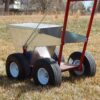 Newstripe NewLiner HD 50 lb Heavy Duty Dry Line Marker (Part #10001744) | Precision 2" or 4" Lines | Galvanized Steel | 10" Pneumatic Tires | For Baseball, Tracks & Events | Made in USA - Image 4