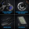 750W Electric Mountain Bike - 48V/15Ah Battery, Dual Disc Brakes, Shimano 7-Speed, Black - Image 3