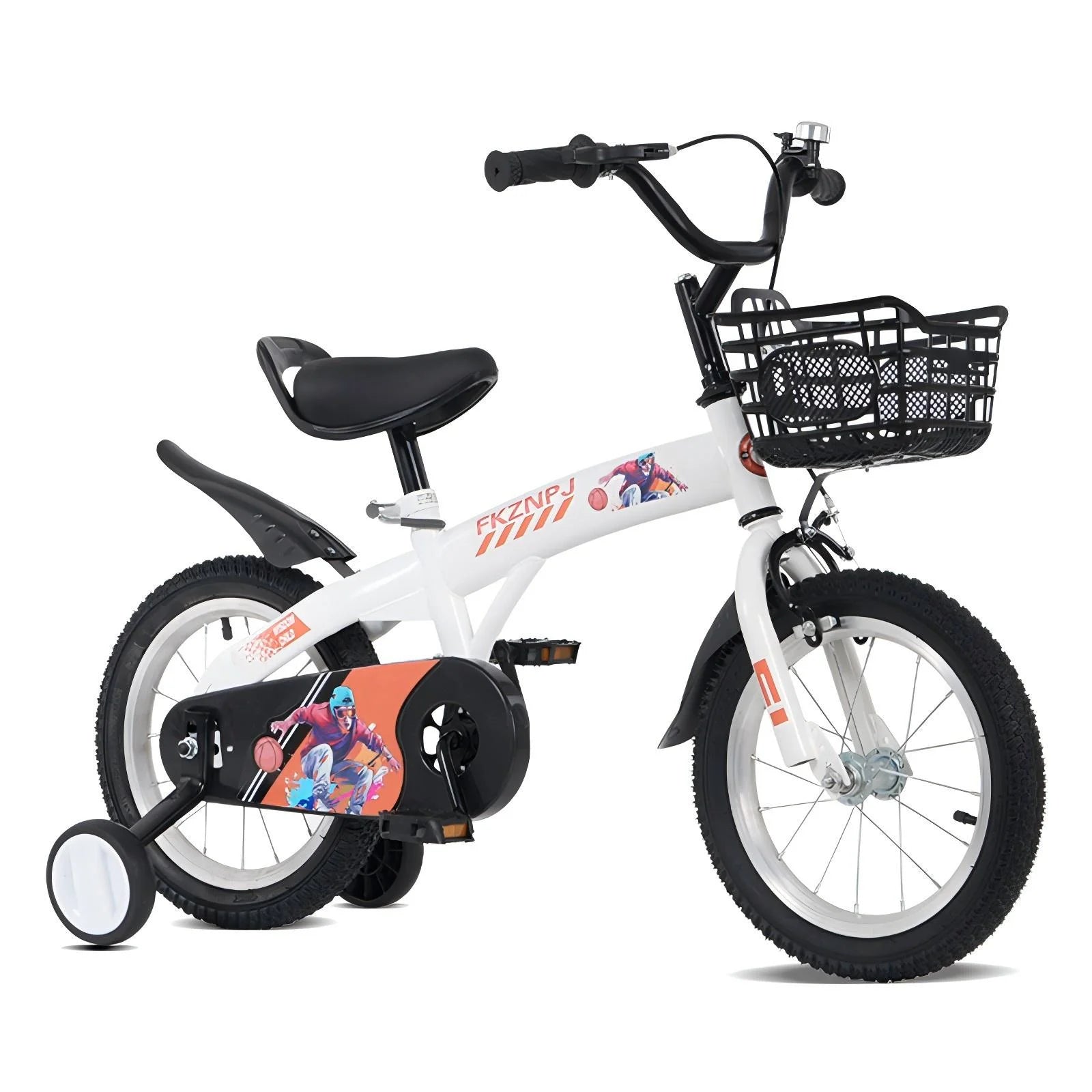 Baprem 18" Girls Bike for 5-9 Years Old Kids, Cute Kids Bike with Training Wheels, Steel Frame Sporty Children Bicycle, Pink - Image 28