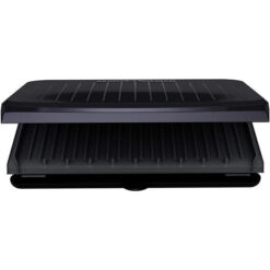 Alternative view of George Foreman 9 Serving Classic Plate Electric Indoor Grill And Panini Press In Gunmetal Grey