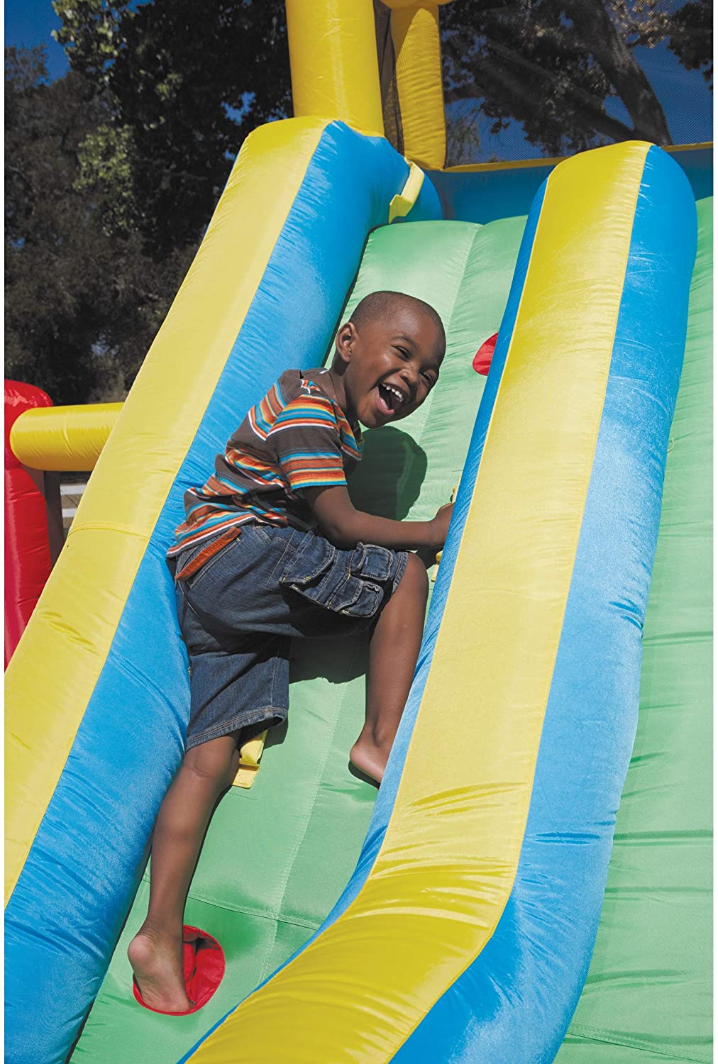 Little Tikes Giant Inflatable Slide Bouncer - Image 6