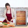Cercker Food-Dehydrator Machine with 12 Stainless Steel Trays - Image 3