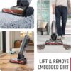 Hoover ONEPWR Evolve Pet Cordless Small Upright Vacuum Cleaner Lightweight Stick Vac For Carpet and Hard Floor BH53422V Black - Image 5