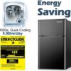 Euhomy Mini Fridge with Freezer, 3.2 Cu.Ft Mini Refrigerator with Freezer - Image 4