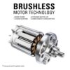 80V Cordless 21′′ Self-Propelled Brushless Lawn Mower | Greenworks - Image 2