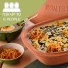 Romertopf Clay Roaster | Non-Stick Dutch Oven | Healthy Clay Pot Cooking | Clay Baker | Versatile Cooking Vessel - 5.2 Quarts (5 Liters) for up to 6 people - Image 2