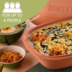 Alternative view of Romertopf Clay Roaster | Non-Stick Dutch Oven | Healthy Clay Pot Cooking | Clay Baker | Versatile Cooking Vessel - 5.2 Quarts (5 Liters) for up to 6 people