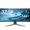 Alienware Ultrawide Curved Gaming Monitor 38 Inch, 144Hz Refresh Rate, 3840 x 1600 WQHD , IPS, NVIDIA G-SYNC Ultimate, 1ms Response Time, 2300R Curvature, VESA Display HDR 600, AW3821DW - White