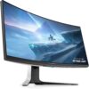 Alienware Ultrawide Curved Gaming Monitor 38 Inch, 144Hz Refresh Rate, 3840 x 1600 WQHD , IPS, NVIDIA G-SYNC Ultimate, 1ms Response Time, 2300R Curvature, VESA Display HDR 600, AW3821DW - White - Image 2