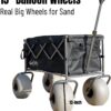 Beach Wagon with 13" Balloon Wheels, Collapsible, All-Terrain, 185L - Image 4