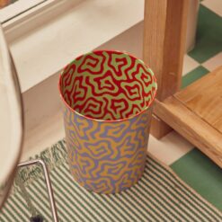 Alternative view of Dusen Dusen Pattern Waste Bin - Spiral
