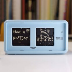 Alternative view of Yoshitomo Nara Walk On Flip Clock - Blue