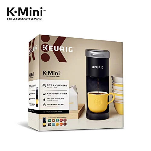 Keurig K-Mini Single Serve Coffee Maker, Black - Image 3