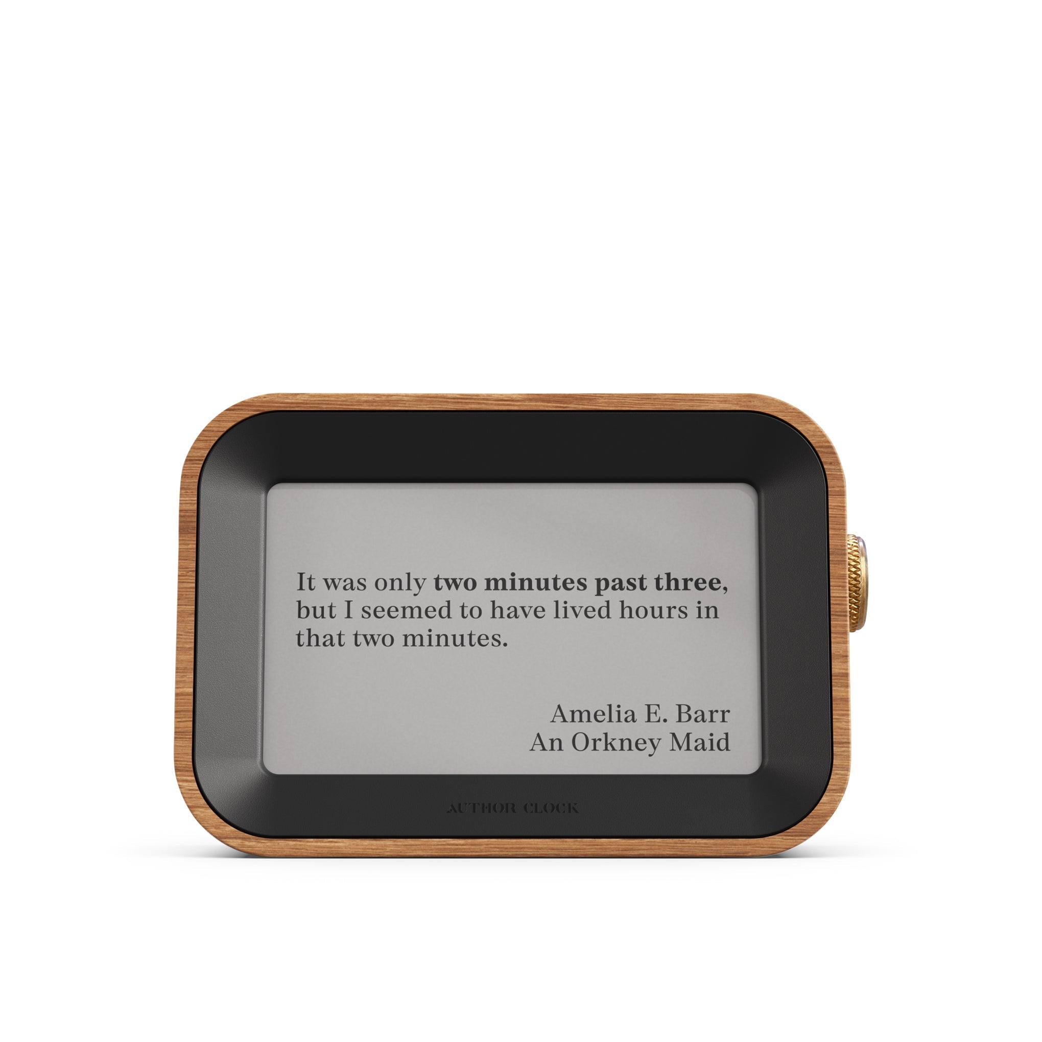 Author Clock - Small - Image 3