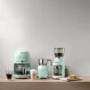 Smeg 50's Retro Style Aesthetic Drip Filter Coffee Machine, 10 cups, Pastel Green - Image 4